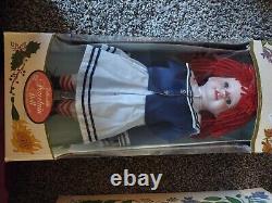 Vintage raggedy ann and andy dolls Kingstate Porcelain Doll