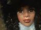Vintage1930s Collectors Choice African American Bisque Porcelain Doll 16 Rare