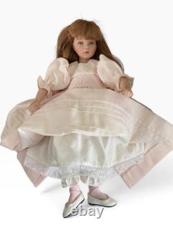 Vtg 1999 Jan McLean Jessica & Pauline Baby Porcelain Doll Pair LE Boxed Rare