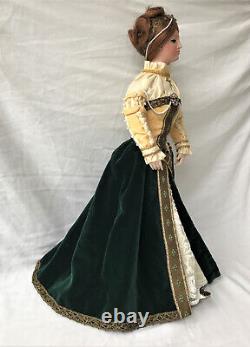 Vtg 22 Mary Queen of Scots Bisque Doll of The Royal Collection by Susan Dunham