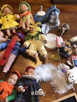 Vtg 24 Ashton Drake Calendar & Porcelain Babies Dolls & Accessories Free Ship