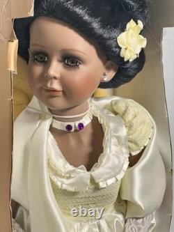 Vtg American Classics Zelda Zee African American Bride Porcelain Doll 26 Rare