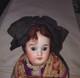 Vtg/antique Sfbj Paris Composition Porcelain Bisque Doll 14 Tall-orig Clothes