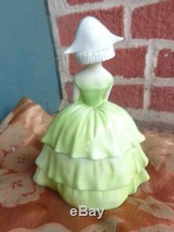 Vtg Art Deco Porcelain Nancy Pert Erphila Germany Lady Perot Dresser Doll Jar