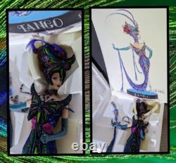 Vtg BMackie Tango Barbie Porcelain Doll 1st in Series Celebration of Dance 1998
