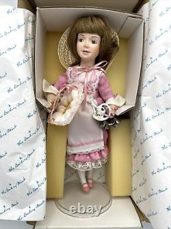 Vtg Complete Set of 12 Porcelain Storybook Dolls by Danbury Mint with Accessories