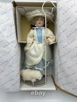 Vtg Complete Set of 12 Porcelain Storybook Dolls by Danbury Mint with Accessories