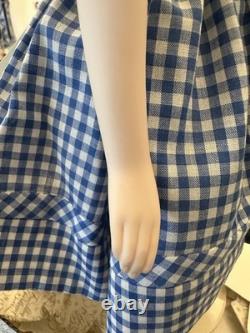 Vtg. Franklin Heirloom Dorthy and Toto Porcelain Doll With Stand Original Box