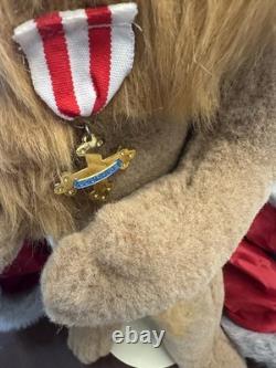 Vtg. Franklin Heirloom Wizard of oz Porcelain Dolls Set of 4 With Papers Great