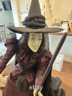 Vtg. Franklin Heirloom Wizard of oz Porcelain Dolls Set of 4 With Papers Great