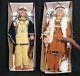Vtg Goldendale 35 Native American Indian Elders Wanoa & Henry Porcelain Dolls