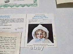 Vtg Holly Porcelain Doll By Fawn Zeller Limited Ed. US Historical Society $625