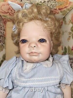 Vtg Judith Turner 18 Porcelain Doll Cami Ltd #23 / 500 Signed COA 1989