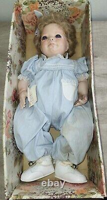 Vtg Judith Turner 18 Porcelain Doll Cami Ltd #23 / 500 Signed COA 1989