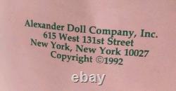Vtg MJC Alexander Studios Tuffy Retired Limited Edition Porcelain Doll