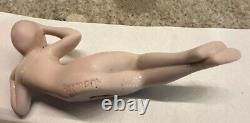 Vtg Marked Germany 5684 Porcelain Bathing Beauty Doll Figure 3 1/2