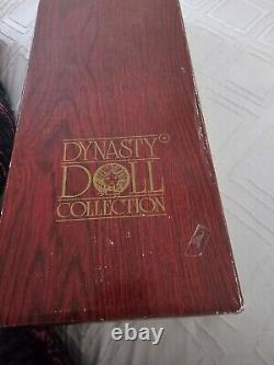 Vtg Mirambi Dynasty Doll Collection 19 Porcelain Doll In Original Box NEW
