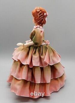 Vtg OOAK Porcelain Rosemary Tucker Woman Doll Artisan Dollhouse Miniature 112