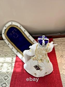 Vtg Peggy Nisbet 1984 House of Nesbit LE Queen Elizabeth Porcelain Doll Figurine