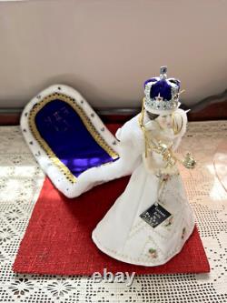 Vtg Peggy Nisbet 1984 House of Nesbit LE Queen Elizabeth Porcelain Doll Figurine