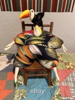 Vtg Poupee Millet Doll Lot Rigodon Isabelle Cerri Signed Art Fashion Dolls 90s