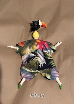 Vtg Poupee Millet Doll Lot Rigodon Isabelle Cerri Signed Art Fashion Dolls 90s