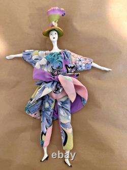 Vtg Poupee Millet Doll Lot Rigodon Isabelle Cerri Signed Art Fashion Dolls 90s