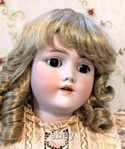 WONDERFUL 22 Handwerck 99 Antique German Doll SUPER BISQUE BJB CLOTHES