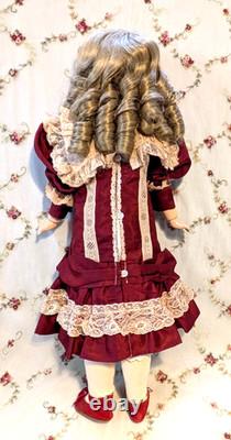 WONDERFUL 22 Handwerck 99 Antique German Doll SUPER BISQUE BJB CLOTHES