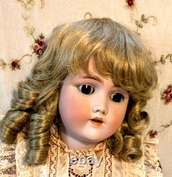 WONDERFUL 22 Handwerck 99 Antique German Doll SUPER BISQUE BJB CLOTHES