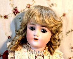WONDERFUL 22 Handwerck 99 Antique German Doll SUPER BISQUE BJB CLOTHES