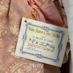 Welden Museum Cassandra Porcelain Doll Pink Dress Boxed COA Limited Edition