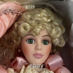 Welden Museum Cassandra Porcelain Doll Pink Dress Boxed COA Limited Edition