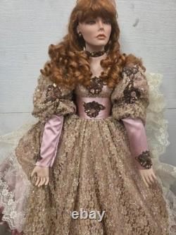 Welden Museum Fine Collectibles Porcelain Doll 42 STORMY Vintage Rustie 1998