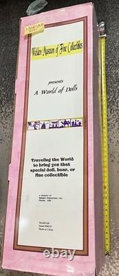 Welden Museum Of Fine Collectibles Porcelain Doll 42 MARIAH NIB Rustie Vintage