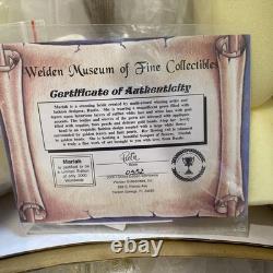 Welden Museum Of Fine Collectibles Porcelain Doll 42 MARIAH NIB Rustie Vintage