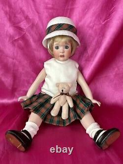 Wendy Lawton Artist Doll Josephine Schoolgirl Outfit UFDC 1995 LE #255/360 12H