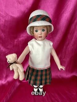 Wendy Lawton Artist Doll Josephine Schoolgirl Outfit UFDC 1995 LE #255/360 12H