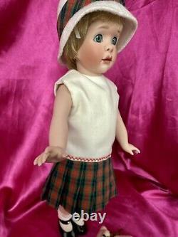 Wendy Lawton Artist Doll Josephine Schoolgirl Outfit UFDC 1995 LE #255/360 12H