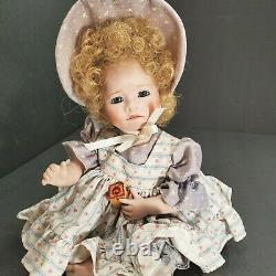 Wendy Lawton Porcelain Doll Wee Bit O Woe 12 in Ltd Edition Vintage 1988 COA TAG