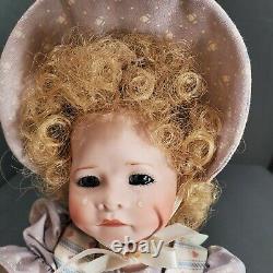 Wendy Lawton Porcelain Doll Wee Bit O Woe 12 in Ltd Edition Vintage 1988 COA TAG