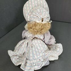 Wendy Lawton Porcelain Doll Wee Bit O Woe 12 in Ltd Edition Vintage 1988 COA TAG