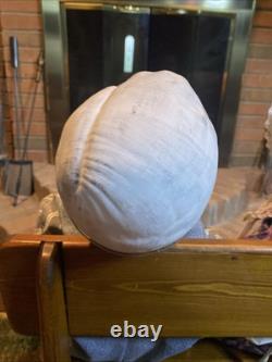 William Wallace Jr Grandma And Grandpa 34 Porcelain Dolls with wooden bench