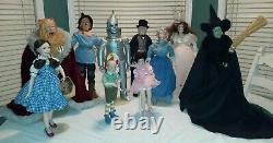 Wizard of Oz Franklin Heirloom Porcelain Dolls