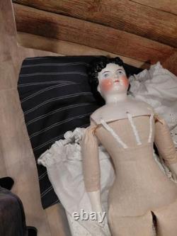 Wonderful 21 Dolly Madison Rosy Bisque Doll