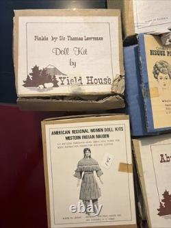 Yield House Vintage Porcelain Doll Making Kit Lot Of (11) NIB