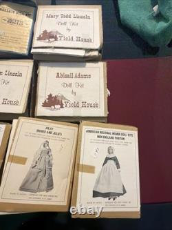 Yield House Vintage Porcelain Doll Making Kit Lot Of (11) NIB