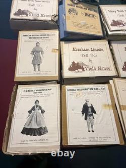 Yield House Vintage Porcelain Doll Making Kit Lot Of (11) NIB