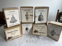 Yield House Vintage Porcelain Doll Making Kit Lot Of (7) NIB
