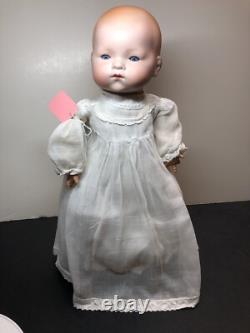 12 Poupées de rêve allemandes antiques AM Armand Marseille en tissu avec mains en celluloïd #Sf